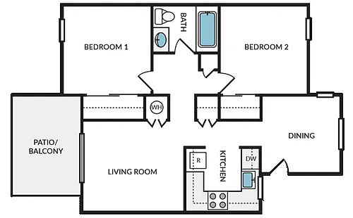 Floor plan The Maple