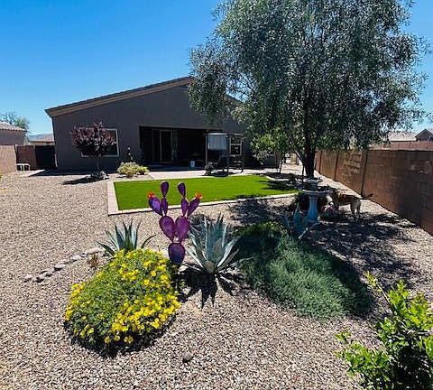 large backyard