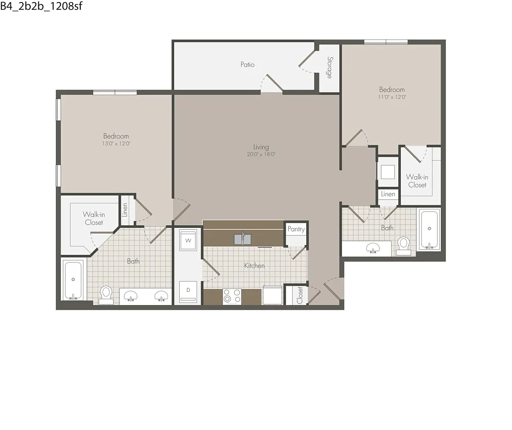 Floor plan B4