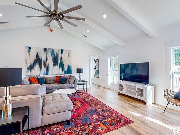 65" TV in living room