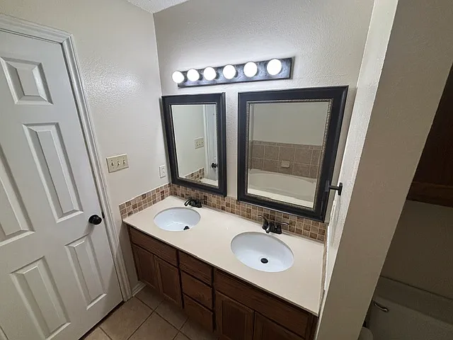master bathroom vanity