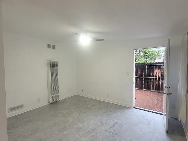 Living room - all new flooring throughout!