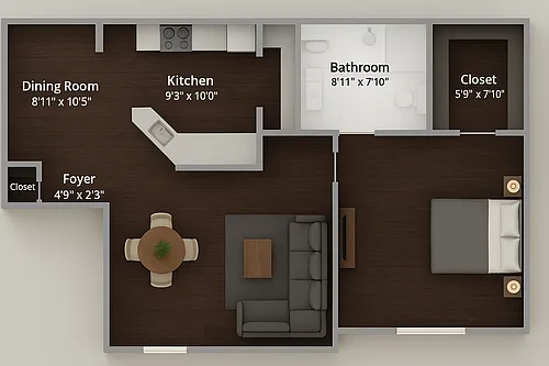 Floor plan 2/2.00