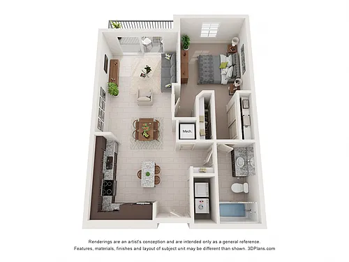 Floor plan Antigua