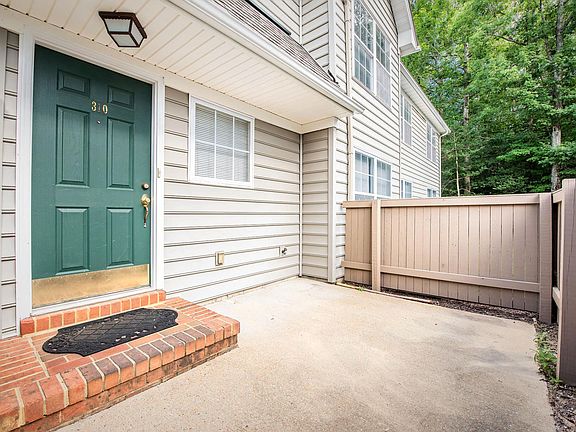 Front door and patio