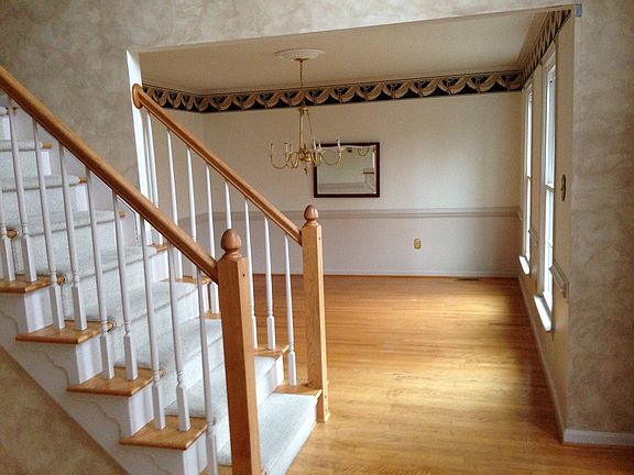 Front steps and Dining Room