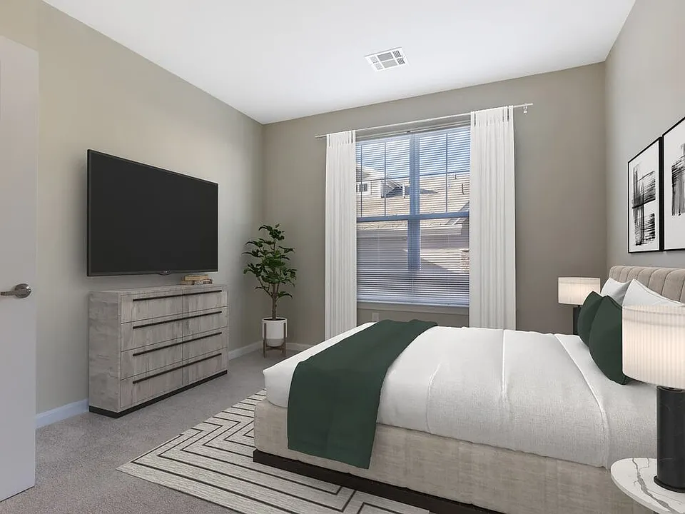 Renovated Package II bedroom with carpet