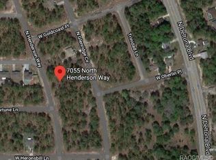 7055 N Henderson Way, Citrus Springs, FL 34434