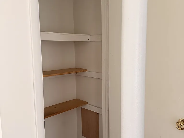 Unit has 5 generously sized closets - this one is one of two in the hallway between the two bedrooms