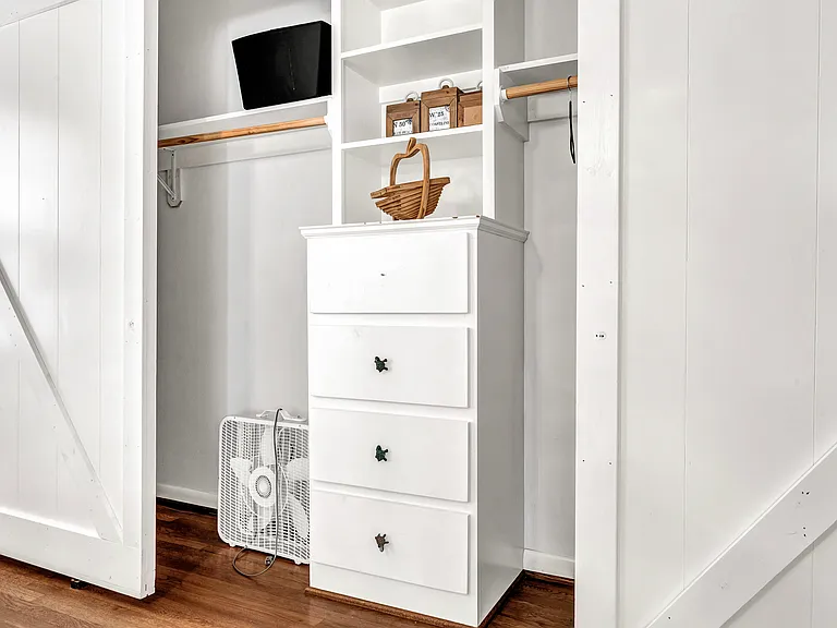 Primary bedroom closet
