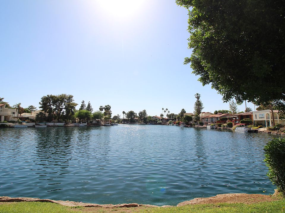 View of the lake