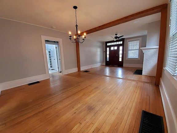 Dining Room/Living Room looking towards Front Door
