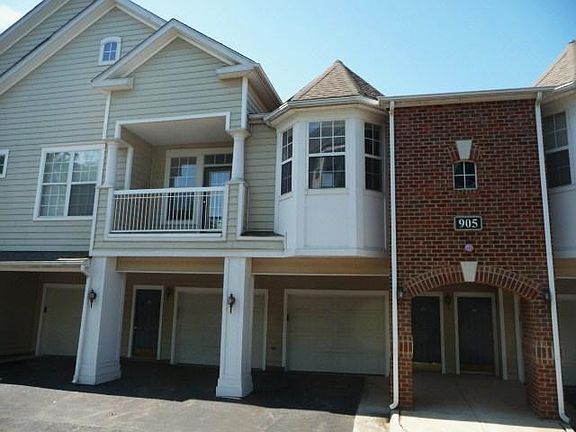 Living on 2nd level above garage with bay window in the bedroom.