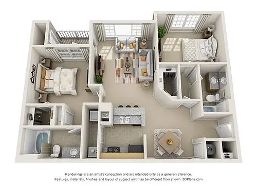 Floor plan B1