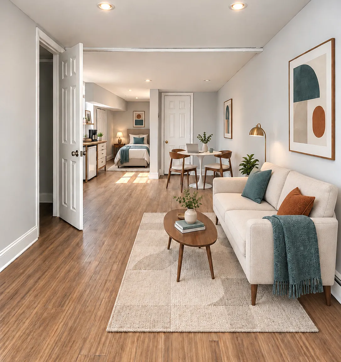 Fresh, Comfortable Studio Living in Cobbs Creek — Photo 1
