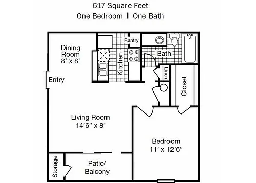 Floor plan A2 - Andover Harmony