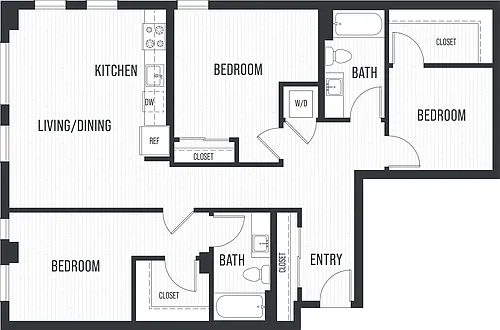 Floor plan 3A