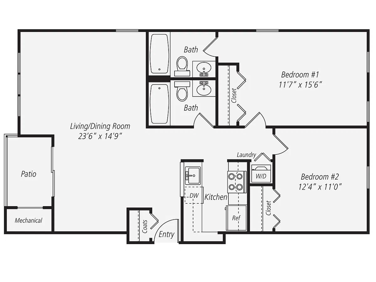 Floor plan B3