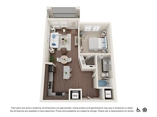 Floor plan A2-Blue Heron