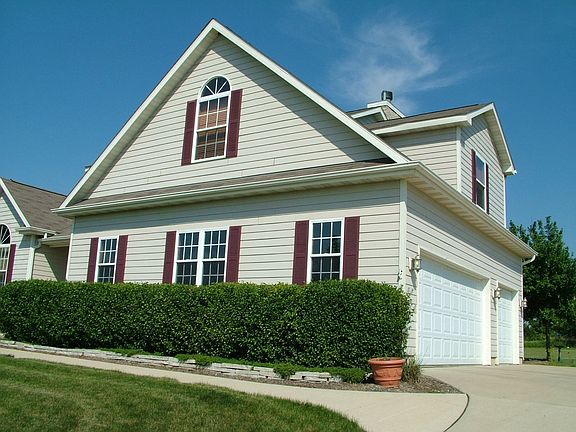 Finished 3 car garage