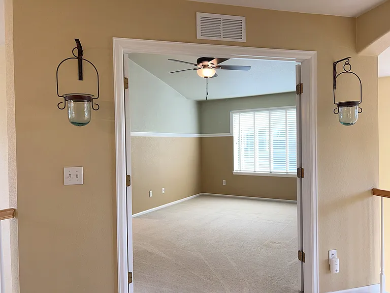 Master bedroom entrance