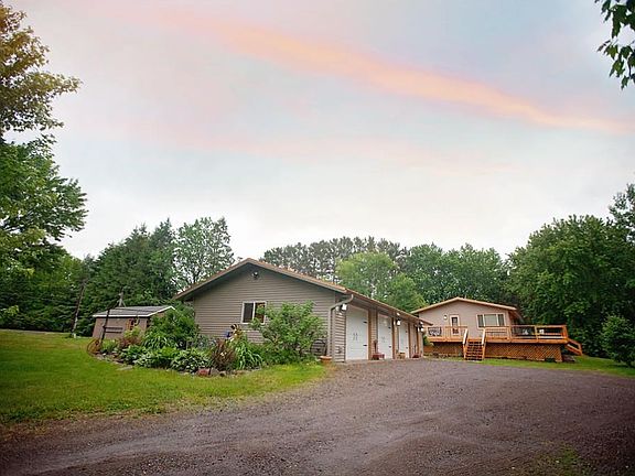 This beautiful setting on nearly an acre, just on the outskirts of town leaves nothing to be desired.