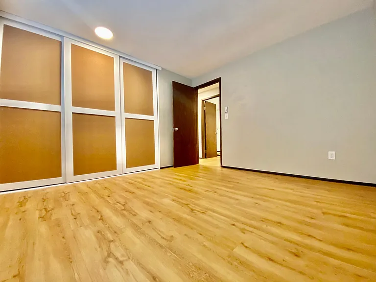 West bedroom closets