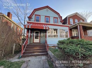 2926 Stafford St, Pittsburgh, PA 15204
