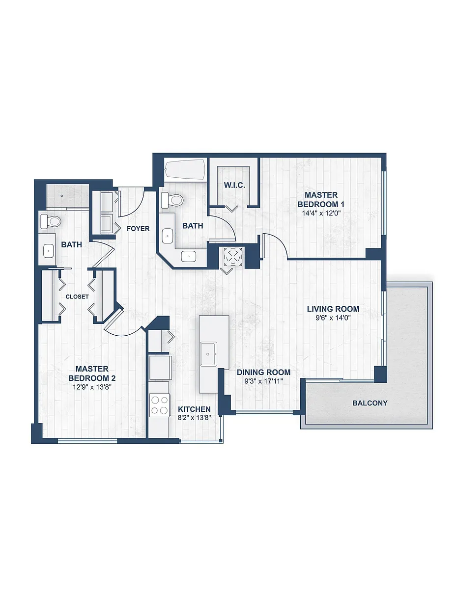 Floor plan 2/2 GIBRALTAR