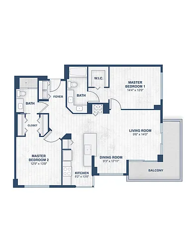 Floor plan 2/2 GIBRALTAR