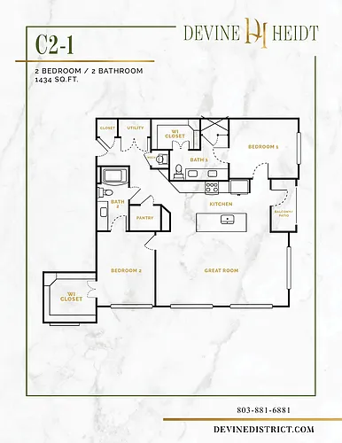 Floor plan C2-1