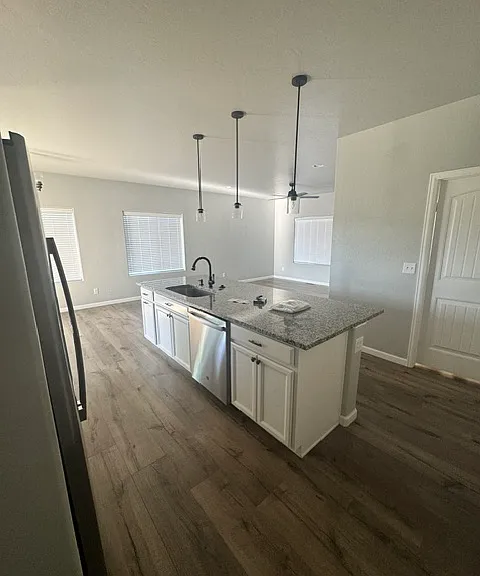 Kitchen from hallway
