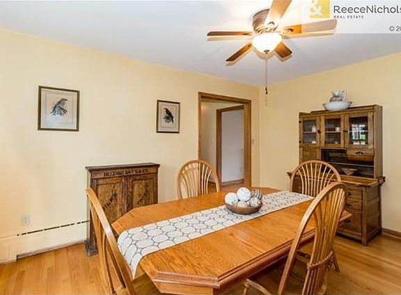 The extra space accommodates many guests for the holidays and provides plenty of room for furniture.