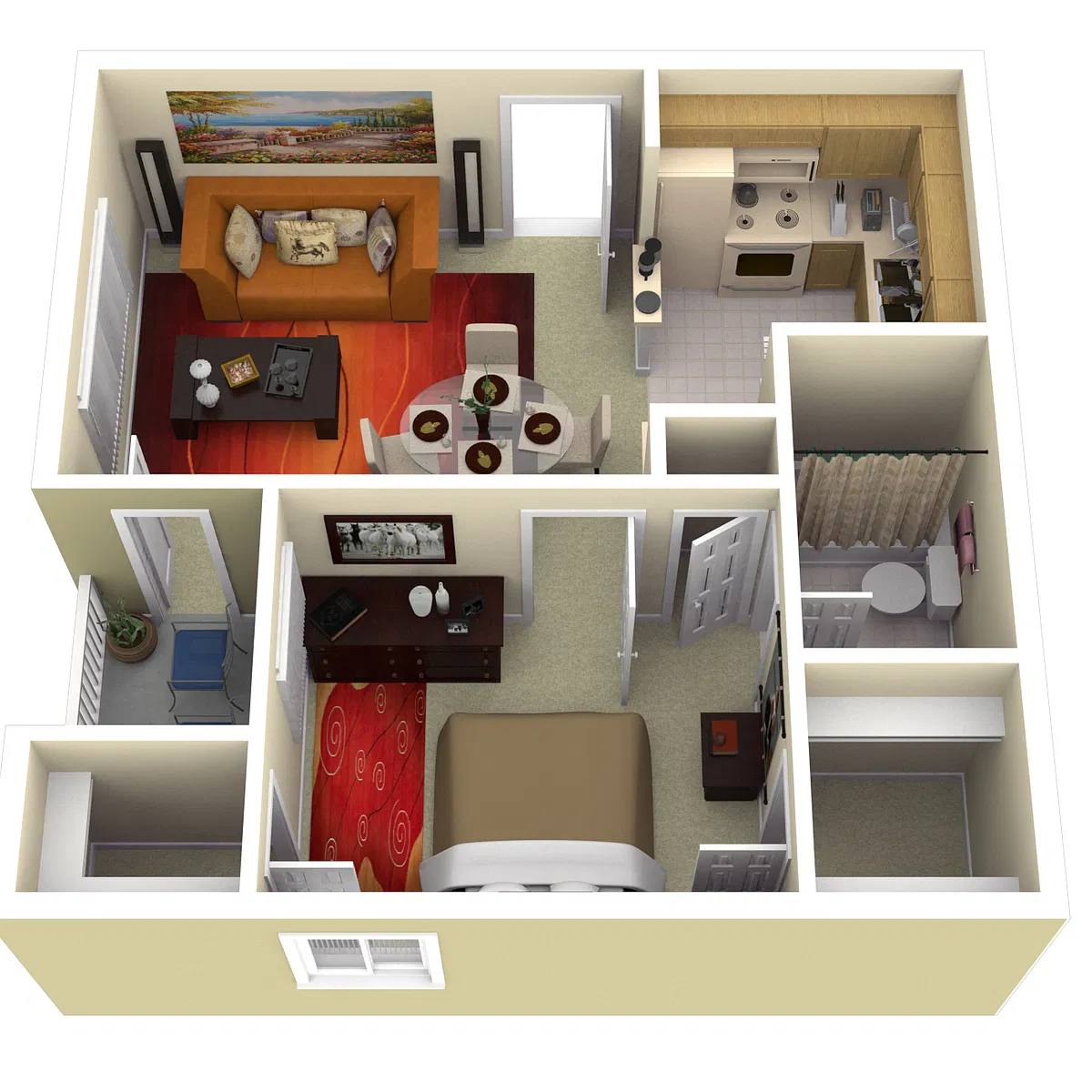 Floor plan AA