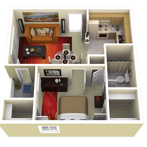 Floor plan AM