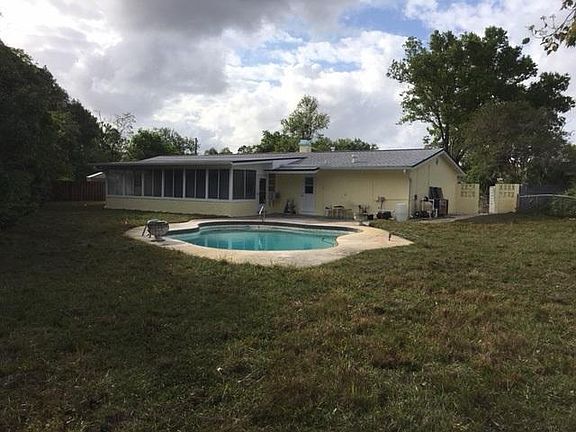 Back Yard with Swimming Pool