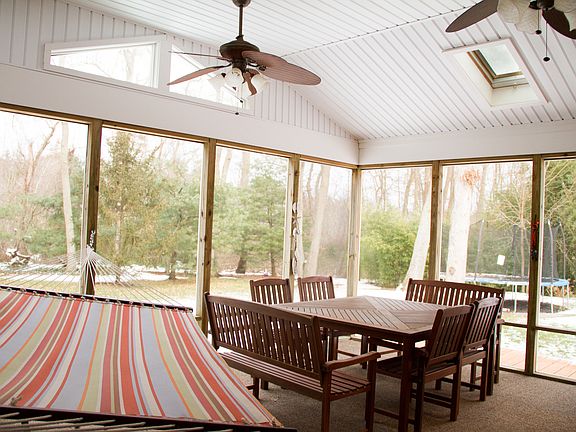 Screened in porch