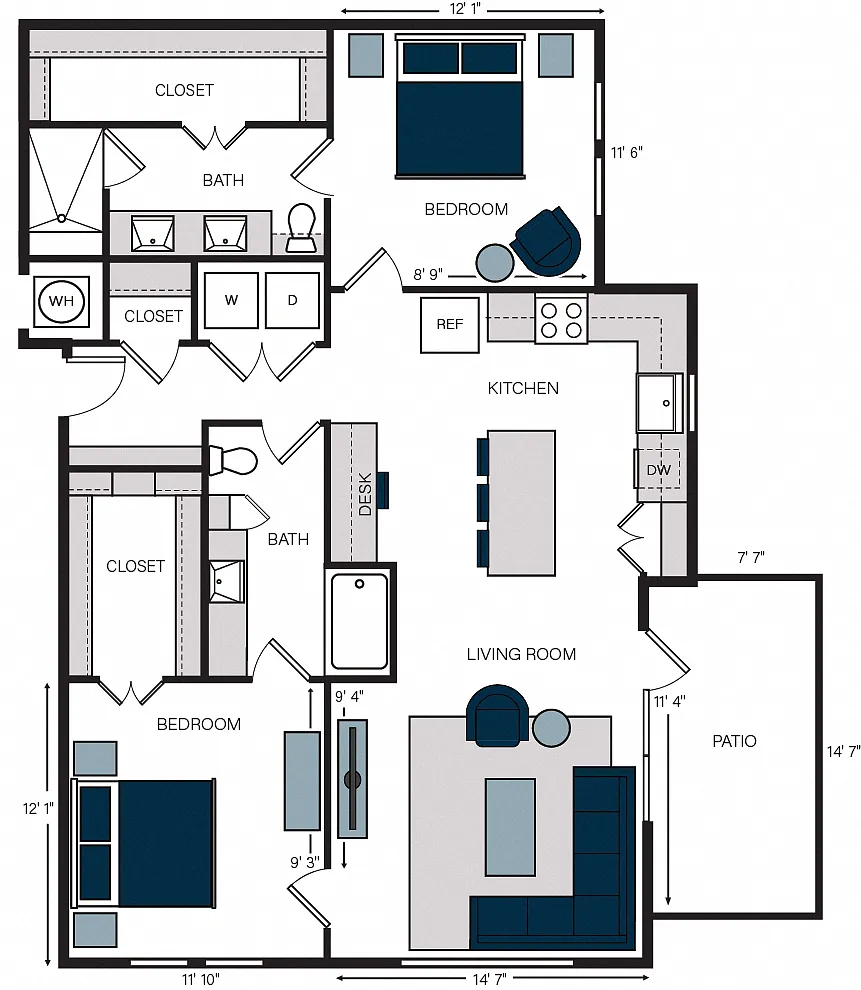 Floor plan B10