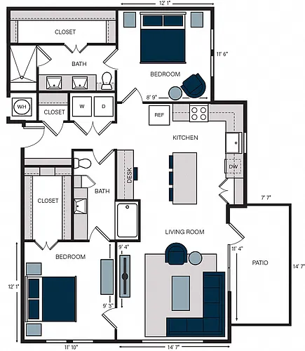 Floor plan B10