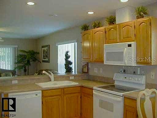 Kitchen open to family room