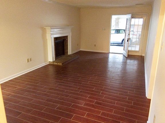 Large living room. 12x24 size with cozy fireplace.