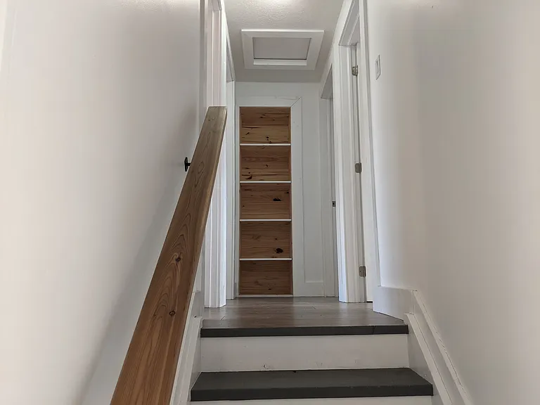 Third level includes linen closet.