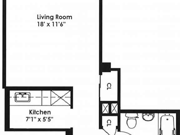 2nd image of 245 E 35th St APT 6J