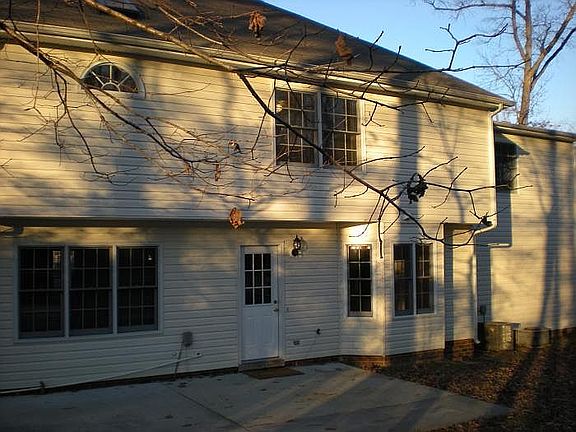 Rear patio