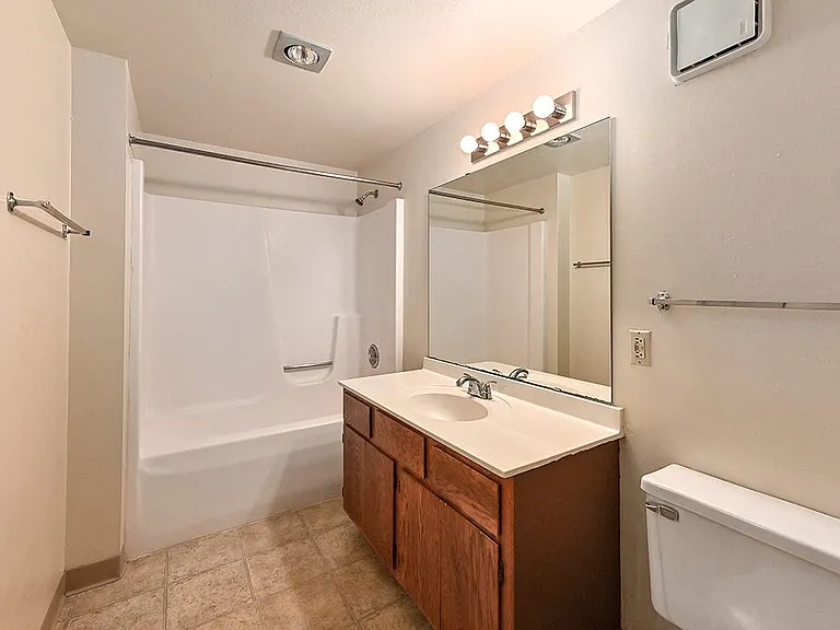 Spacious Bathrooms