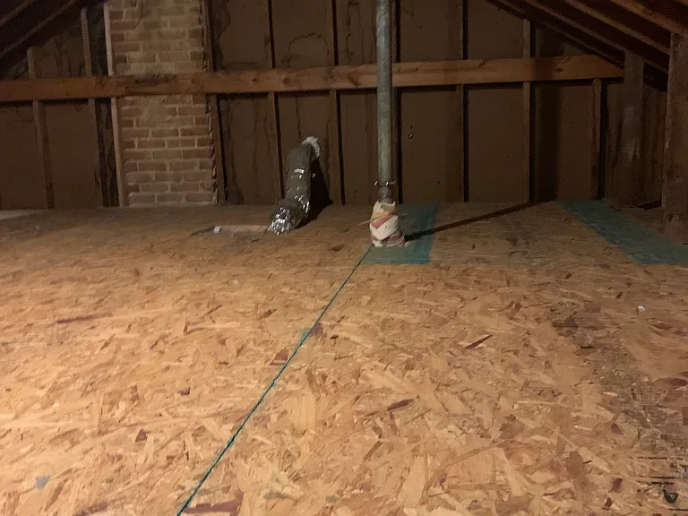 Attic storage space