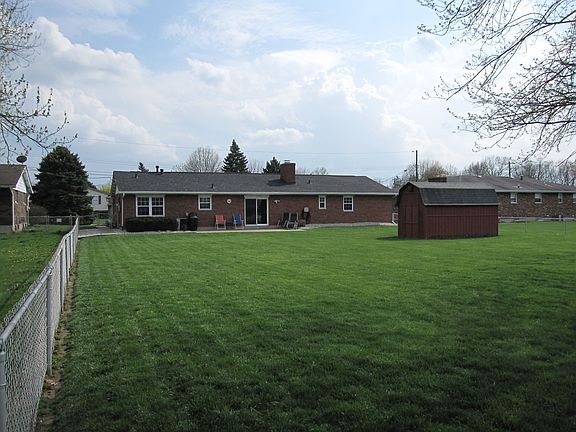 rear of house