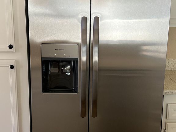 Brand new stainless steel appliances