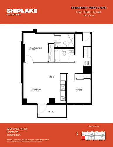 Floor plan 901