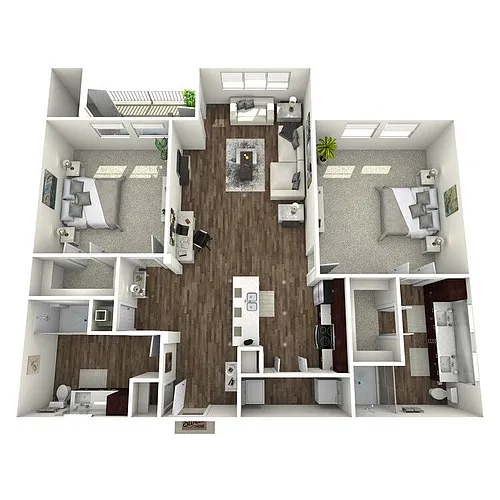 Floor plan B1